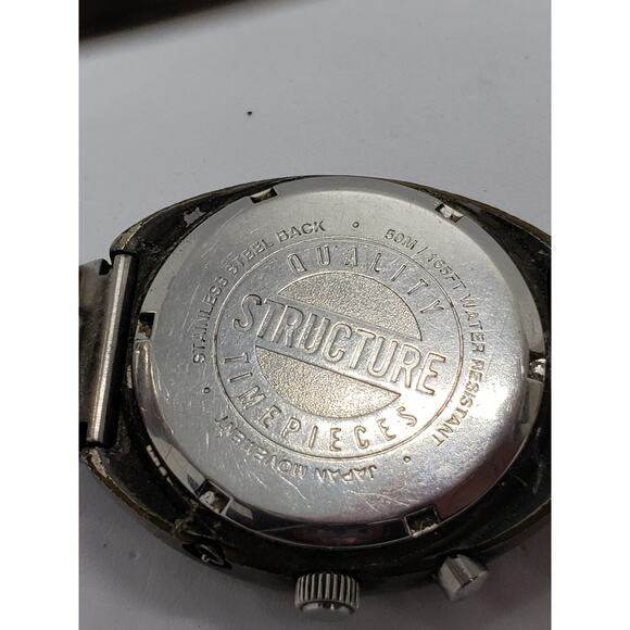 Structure men's watch. Multi function blue face, white accents. Working watch - Picture 6 of 8